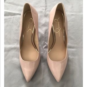 Nude Jessica Simpson pumps heels never worn